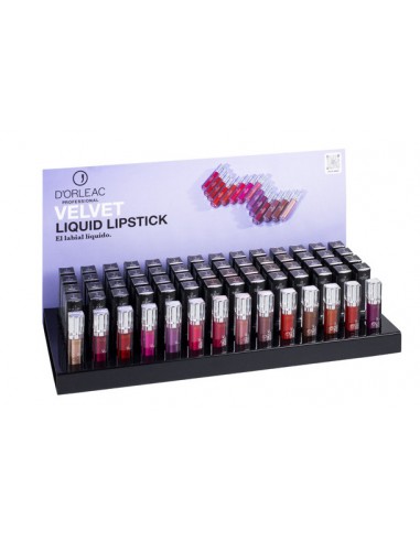 Expositor Labial Velvet D'orleac