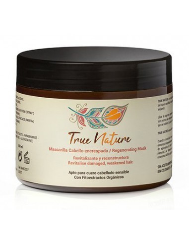 True Nature Mascarilla Cabellos Encrespados (Orgánico)