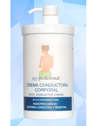 Crema Conductora Corporal - Uso Profesional