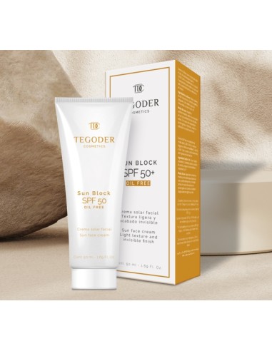 Sun Block SPF 50 + Oil Free (Protección Solar Alta) 50ml